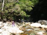 前鬼川本流出合