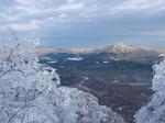 大山の影